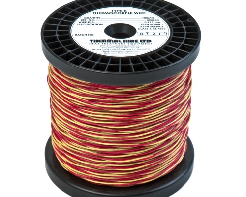 800061A - Thermocouple Wire, Type K, 0.711 mm. Dia. Twin Twisted RedY.jpg